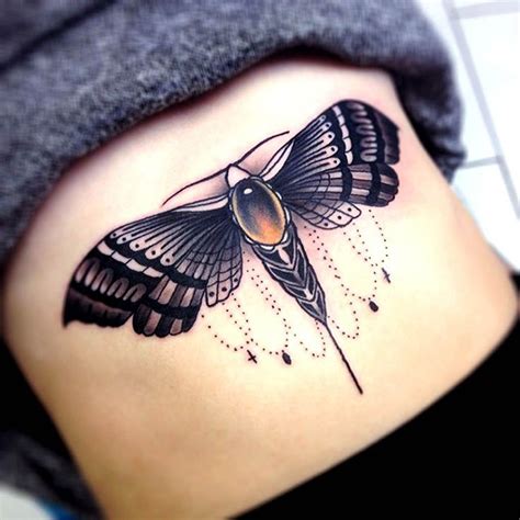 moth chest tattoo|The Symbolic Meaning Of Moth Tattoos, Detailed By Our Tattoo。